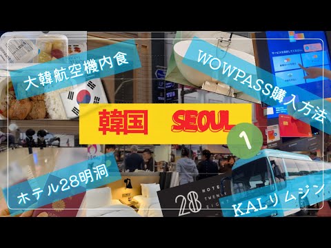【韓国】大韓航空機内食・ホテル28明洞・WOWPASS購入方法・リムジンは本当に楽ちんで楽しい! #韓国 #한국여행 hqdefault