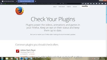 How to fix a plugin is needed to display this content error in firefox