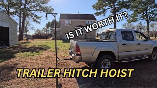 HME Truck Hitch Game Hoist Assembly & Honest Review | Essential Homestead Tool