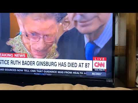 Justice Ruth Bader Ginsburg Has Died A Hero - Sadly Trump Has Chance To Name Her Replacement