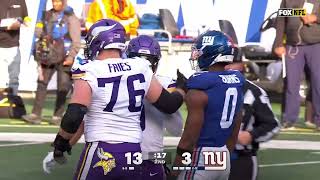 Brian Burns Strip Sack Turns Into Giants Td