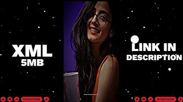 Manike mage hite x Cham Cham Payal 🌼 alight motion preset edit/preset your photo/trending XML file