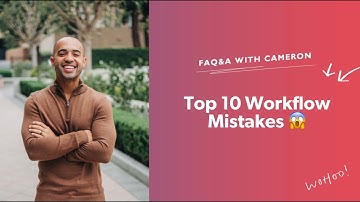 The Top 10 Workflow Mistakes | Dubsado Webinar