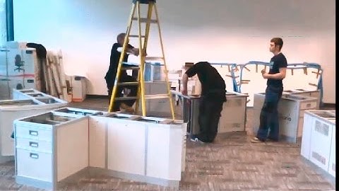 Installing Your Control Room Furniture by Thinking Space Systems