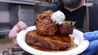 AMAZING Honey Butter Fried Chicken! | Bite Size