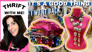 I Love Everything I Thrifted! Would You Have Gone Back For It? Thrift With Me!