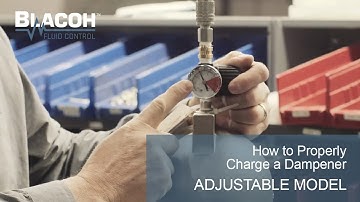 How To Properly Charge A Dampener- ADJUSTABLE Blacoh Model