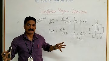 #DepletionCapacitance Electronic Devices - 8. Junction Capacitance or Depletion capacitance or
