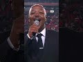 All Blacks sing the National Anthem v Lions