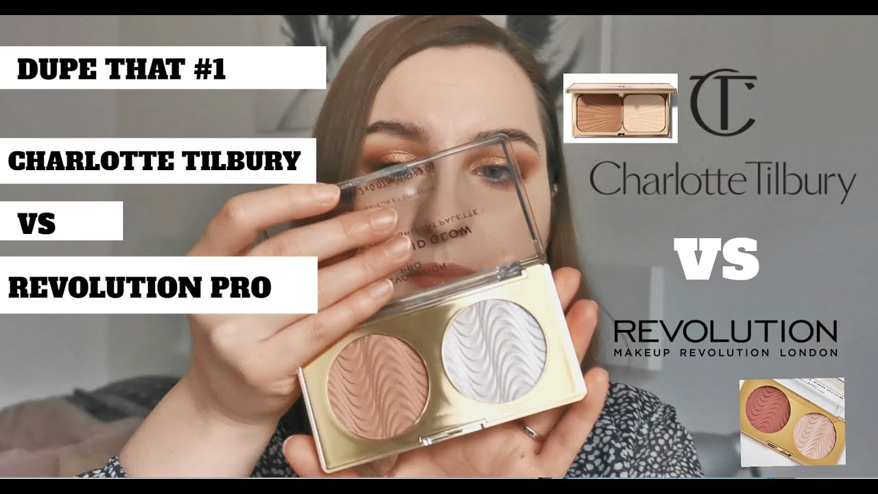 CHARLOTTE TILBURY FILMSTAR BRONZE & GLOW VS MUR SCULPT & GLOW | DUPE THAT #1 YouTube