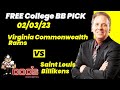 College Basketball Pick - Virginia Commonwealth vs Saint Louis Prediction, 2/3/2023 Free Picks