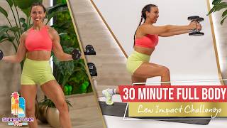 Full Body Low Impact Workout at Home for All Fitness Levels!