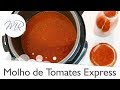 Molho de Tomates Express Caseiro na Panela de Pressão Elétrica - Receitas na Pressão