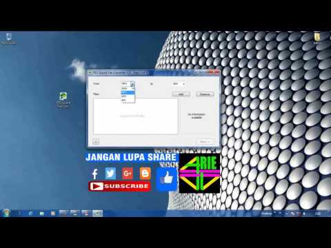 CARA MERUBAH FILE MP3 KE ADX, WAV, AIX