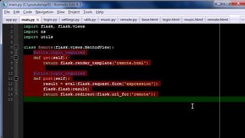 Python/Flask Tutorial part 5 - Static pages