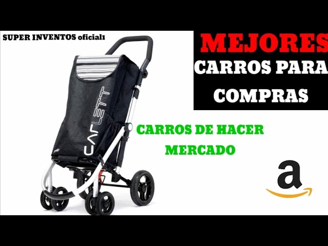 Carro De La Compra 6 Ruedas Sube Escaleras Burdeos 54 Litos Carrito De La  Compra Poliester 1650 D Con Bolsa Térmica Refrigeración