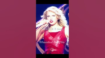 How many times does Taylor repeat the song title? #music #taylorswift