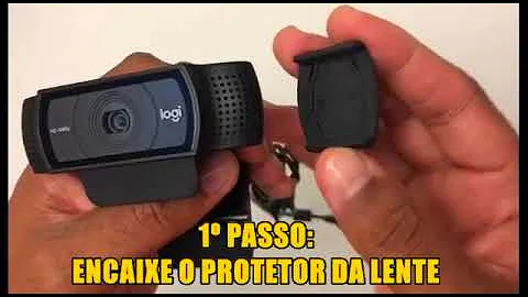 Review em vídeo: Instalação WEBCAM C920s LOGITECH