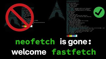 neofetch is dead start using fastfetch