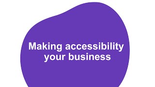Accessibility Business Case Animation With Audio Description