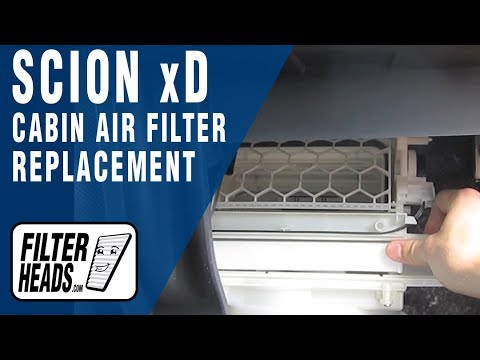 How to Replace Cabin Air Filter Scion xD
