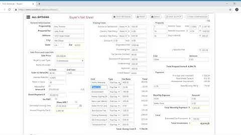 CostsFirst Tutorial Video on Buyer Net Sheet