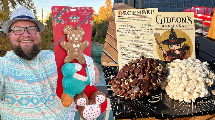 Disney Springs December 2022 | NEW Gideons Holiday Cookies & Christmas Shopping | Walt Disney World