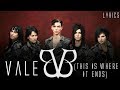 Black veil brides vale this is where it ends lyrics