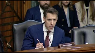 Hawley Questions Judicial Nominee Who Led Anti-Police Organization