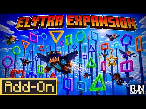 ELYTRA EXPANSION ADDON Take Elytra Flying to the NEXT LEVEL! | Minecraft Bedrock
