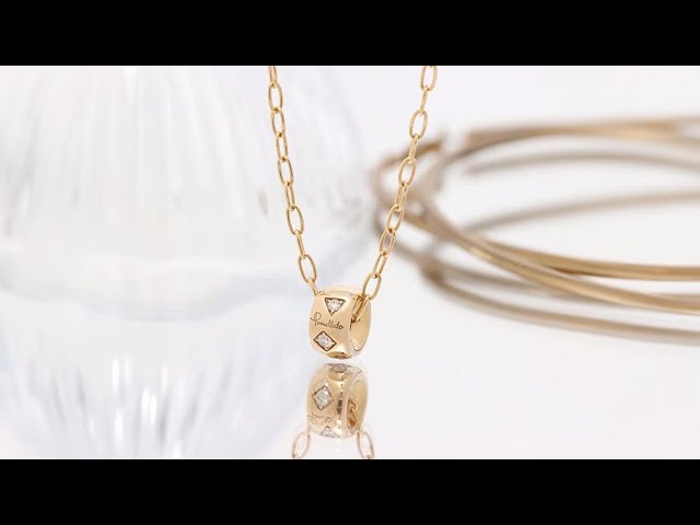 POMELLATO イコニカ ペンダント ネックレス ダイヤモンド ローズ