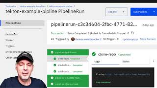 Overview 1/3- Using Tekton and an Open Toolchain to deploy a containerized web application