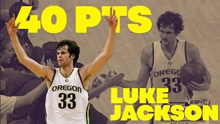 Relive the Magic: Luke Jacksons 40-Point Performance vs. Colorado on March 17, 2004!