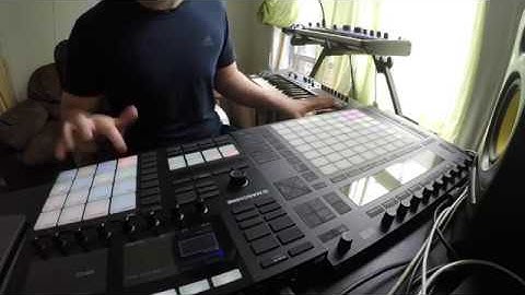 Live HipHop Beats: Fingerdrumming on Push 2 / Maschine / Novation Launchkey & MiniNova