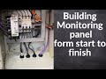 Building small control panel to house Rayleigh Instruments F500 energy meter for data acquisition.