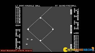 Atari Baseball  (1979, Atari) for ARCADE