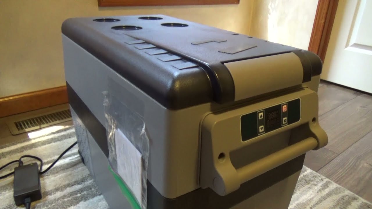 vevor 45l portable car refrigerator
