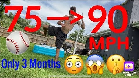 How to throw 90 MPH in 2021!!  -Newest BASEBALL Velocity SECRETS