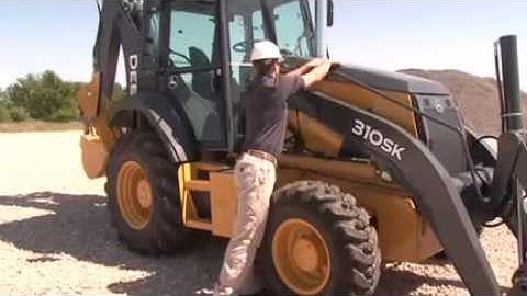 John Deere Backhoe Pre-Start