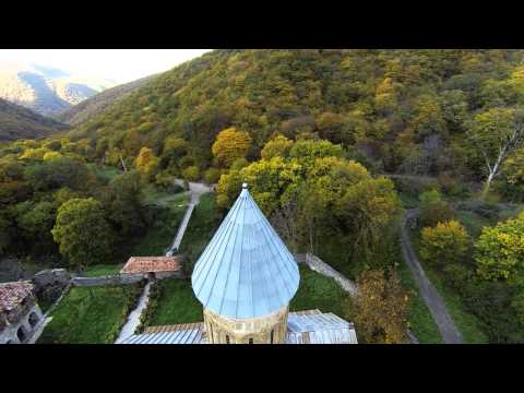 Kvatakhevi, medieval Georgian Orthodox monastery.  ქვათახევი. Кватахеви