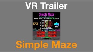 TRAILER - ibraini Simple Maze - VR App - 1:30 minute screenshot 4