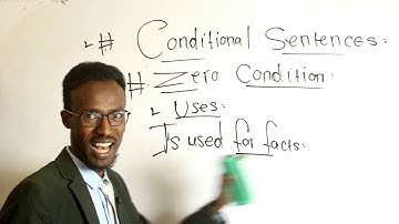 conditional sentences (zero conditions).