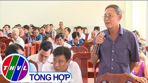 Ông Phạm Tất Thắng tiếp xúc cử tri 3 xã Thới Hòa, Hựu Thành và Trà Côn