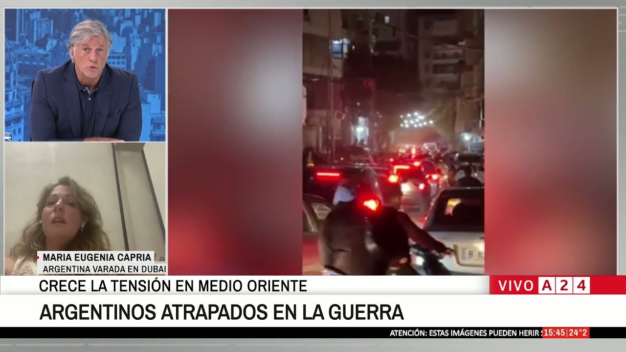 🔴 MEDIO ORIENTE: ARGENTINOS VARADOS EN DUBAI TRAS CIERRE DEL AEROPUERTO