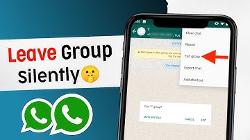 How To Exit Whatsapp Group Without Members Knowing | Leave Whatsapp Group Silently | 2023 Trick🔥 |