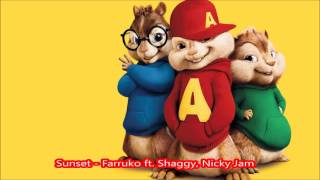 Sunset  Farruko ft  Shaggy, Nicky Jam - Alvin y las ardillas