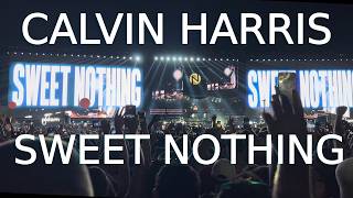 Calvin Harris intro SWEET NOTHING Nameless Festival