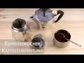 Kaffeezubereitung mit dem Espressokocher | Mokkakanne