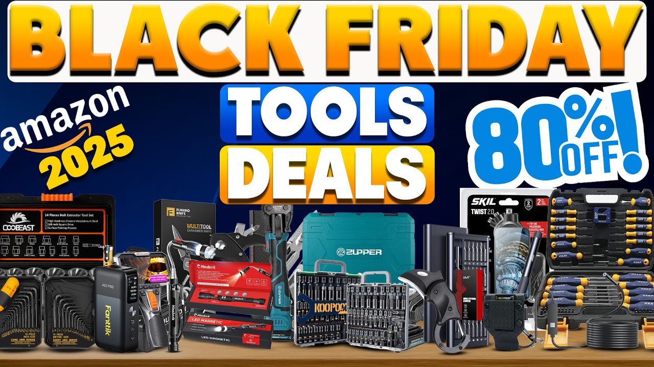 The 50 Black Friday Tools Deals Amazon 2025 Maga Discount 50% - YouTube