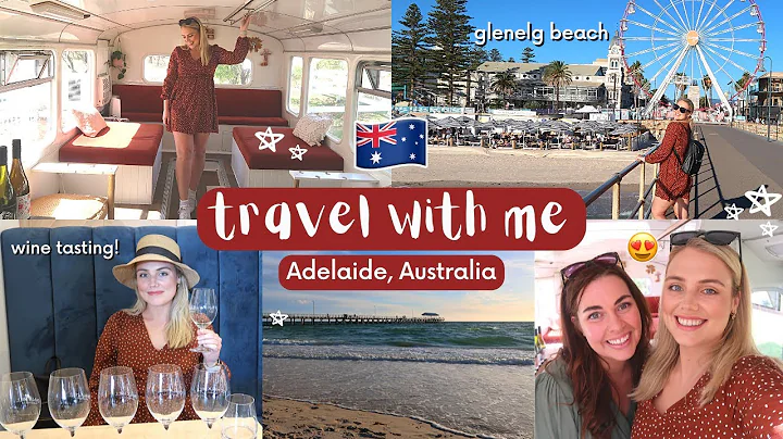 Adelaide, South Australia Vlog! | McLaren Vale Wine Region, Rundle Mall shopping & Glenelg beach!